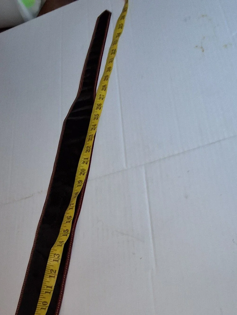 Morris Moskowitz Vintage Leather Belt Size L Burgundy Sculptural Buckle 70s